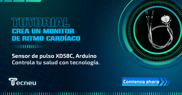 Tutorial: Creación de un monitor de ritmo cardíaco con Arduino y un sensor de pulso XD58C - Tecneu