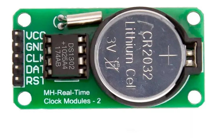Rtc Ds1302 Modulo Reloj De Tiempo Real Con Bateria - Tecneu