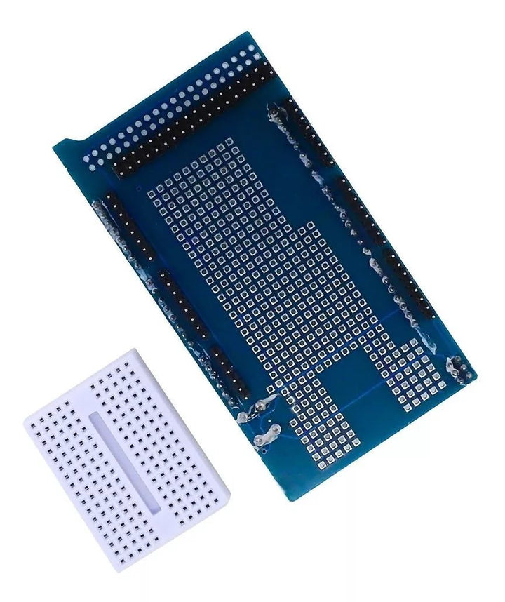 Proto Shield Para Arduino Mega Placa De Expansión 170 Puntos - Tecneu