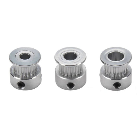 Polea Dentada Gt2 20t Para Banda 6mm Impresora 3d Cnc Eje 5,6.35,8mm