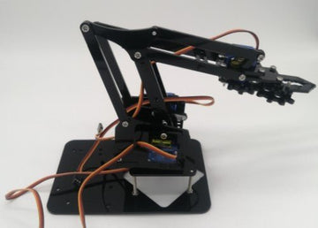 Crea un brazo mecánico robótico de acrílico fácilmente con arduino - Tecneu