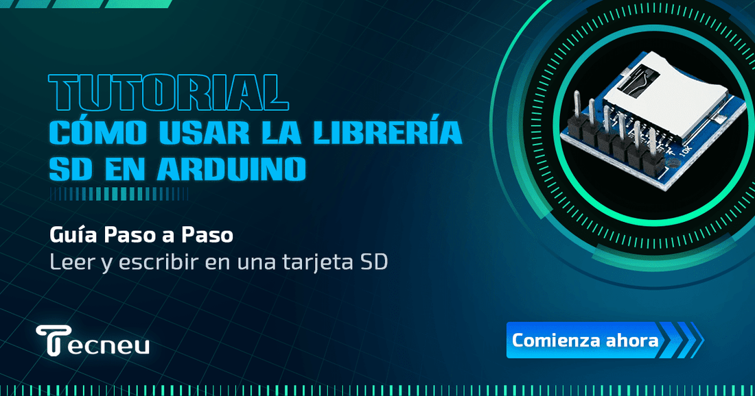 Cómo Usar la Librería SD en Arduino: Guía Paso a Paso - Tecneu