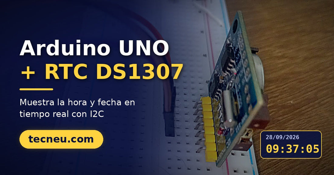 De cero a reloj: controla la hora con Arduino UNO y DS1307