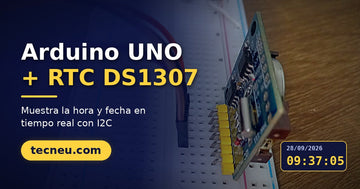De cero a reloj: controla la hora con Arduino UNO y DS1307