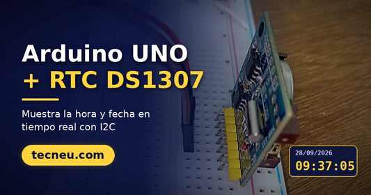 De cero a reloj: controla la hora con Arduino UNO y DS1307