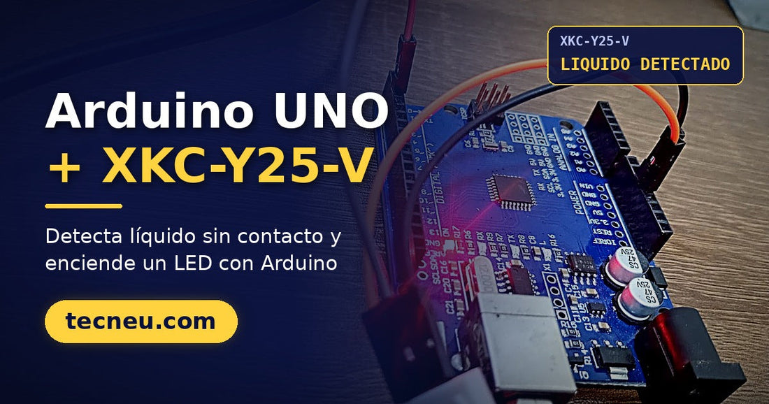 💧¿Hay agua? ¡Arduino puede detectarla sin tocarla!