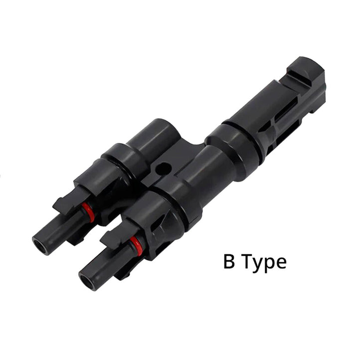 1 Par Conector Mc4 T2 Hembra Macho Paneles Solar 1500 VDC - Tecneu