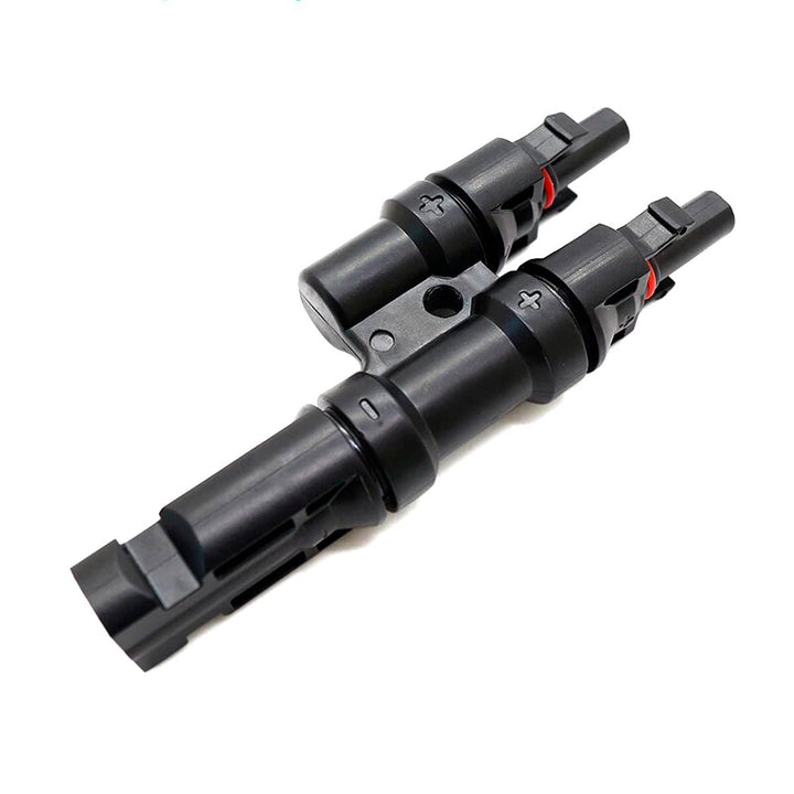 1 Par Conector Mc4 T2 Hembra Macho Paneles Solar 1500 VDC - Tecneu