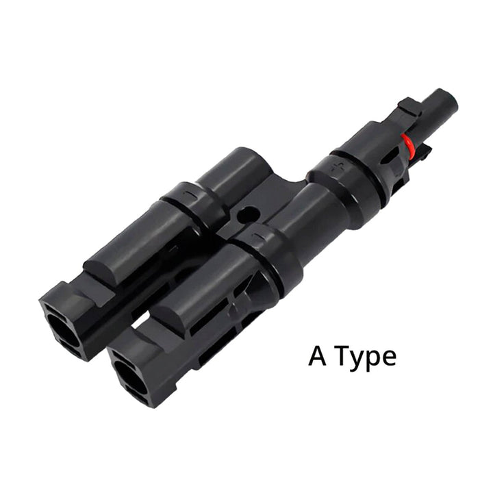 1 Par Conector Mc4 T2 Hembra Macho Paneles Solar 1500 VDC - Tecneu