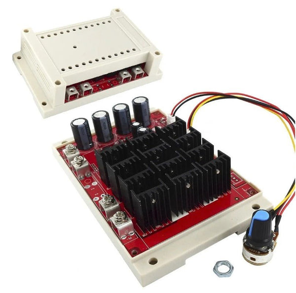 Controlador De Velocidad 3000w Para Motor Pwm Dc 10-50v 60a