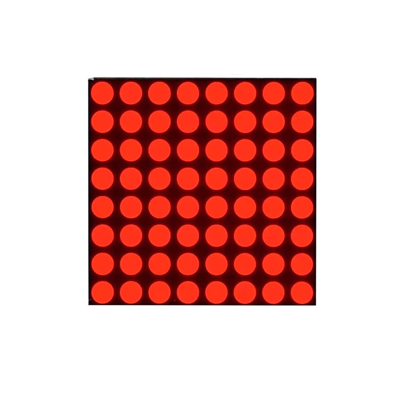 Matriz De Led 8x8 3mm 1088as Led Rojo Brillante Arduino Pic