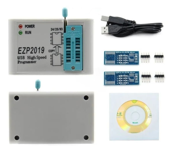 Programador Usb Ezp2019 Spi Alta Velocidad Eeprom Bios Flash