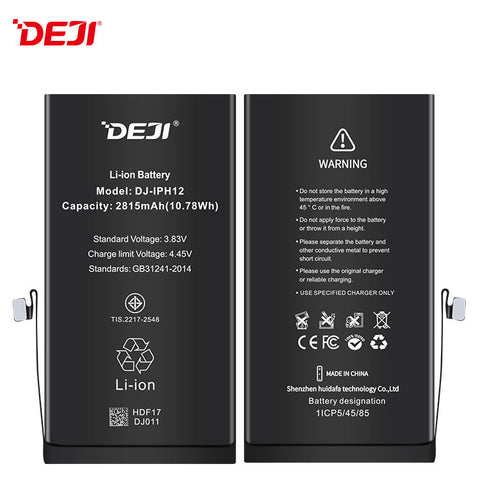 Batería DEJI Iphone 12 Capacidad Original 2815mah
