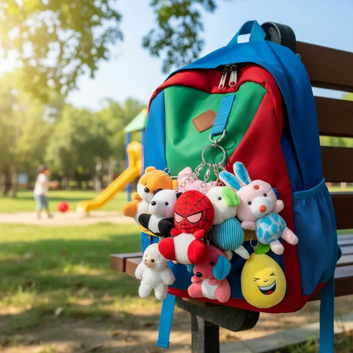 30 Piezas De Peluches de 10 - 15cm Modelos Surtidos para máquina de garra con relleno - Tecneu