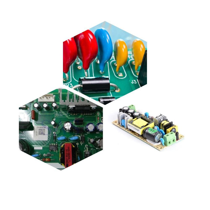 300 Capacitores Cerámicos Monolíticos Alto Voltaje 1nF - 10nF 1kV - 3kV Con Caja Organizadora - Tecneu
