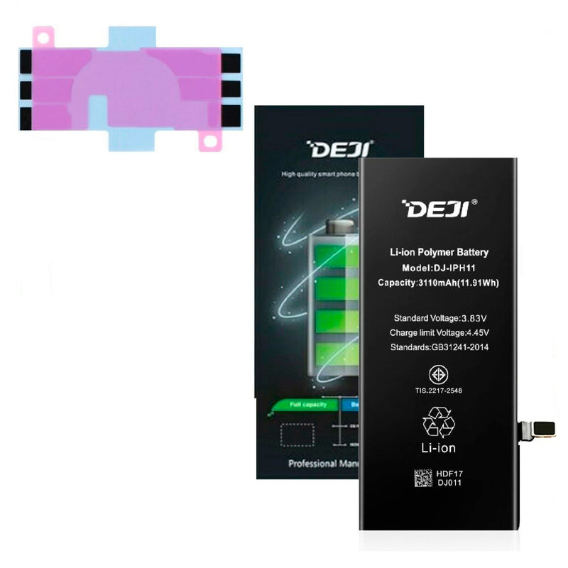 DJ-IPH11 3110mAh Batería De Repuesto Para Apple iPhone 11 DEJI® A2111 + Kit