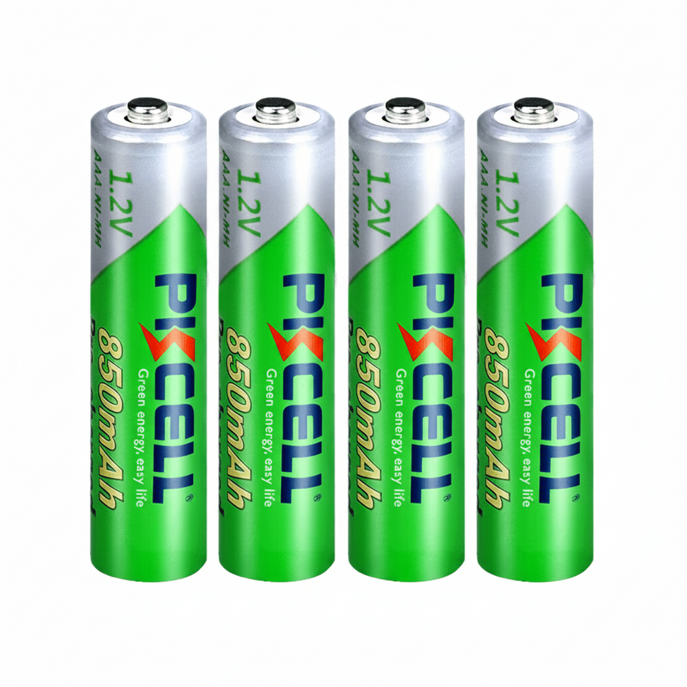 4 Pilas Recargables 850mah Aaa Pkcell Baterias