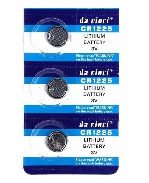 5 Piezas De Pila Tipo Moneda Cr1225 3v Pkcell Reloj Juguete Control - Tecneu