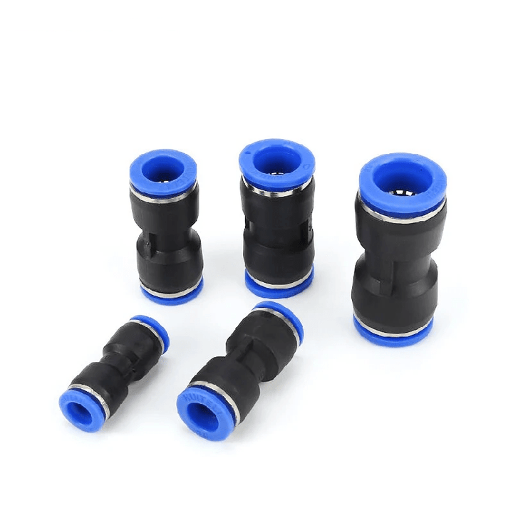 60 Piezas Conector Neumático Union Rápida Racor 4,6,8,10,12mm - Tecneu