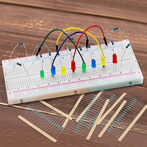 600 Resistencias 30 Valores 1% 1/4w En Caja - Tecneu