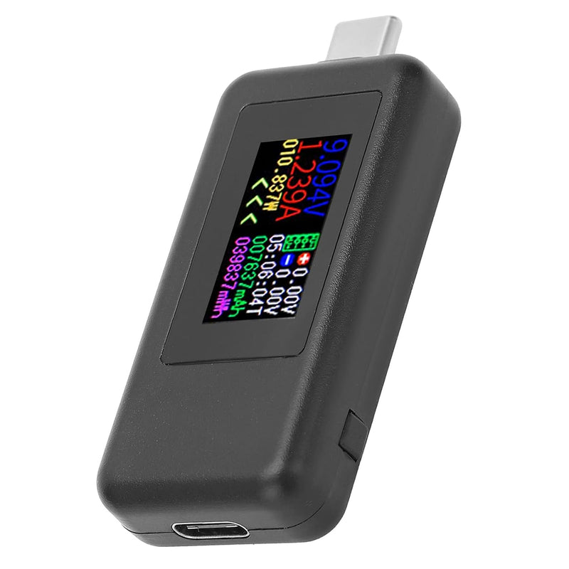 Tester Tipo C Medidor Voltaje Digital Amperaje Carga Telefono