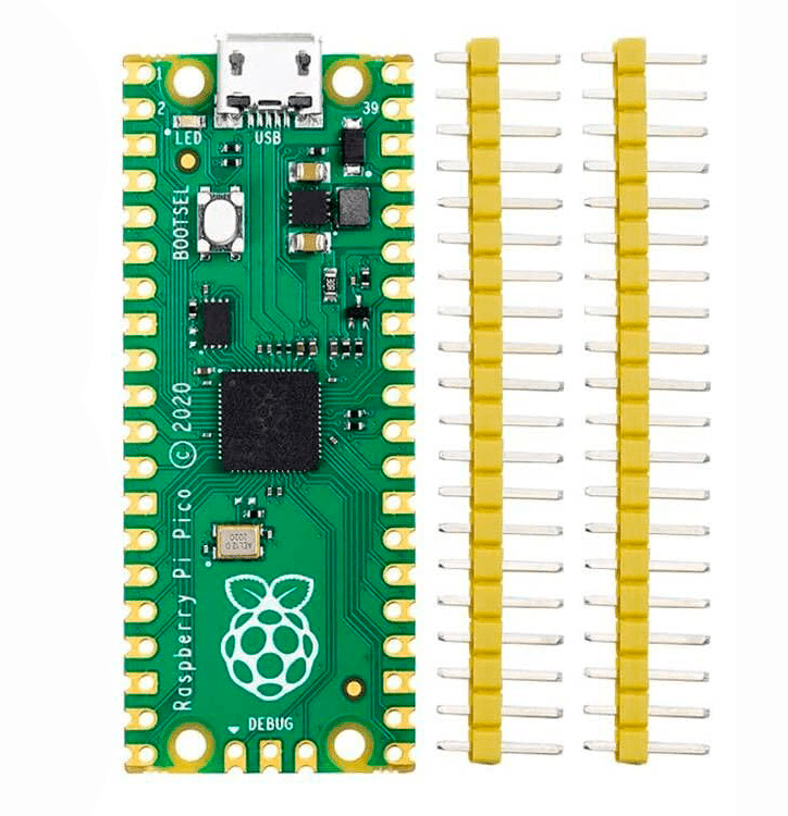 Raspberry Pi Pico micro USB Dual Core RP2040 – Tecneu