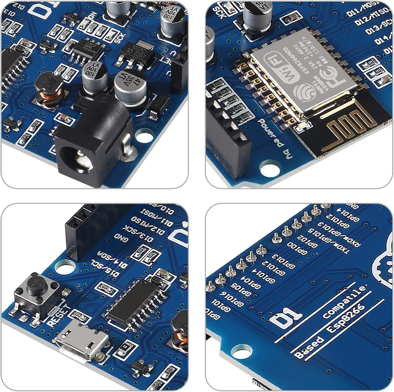 Wemos D1 Compatible Con Arduino Wifi Basado En Esp8266 12f
