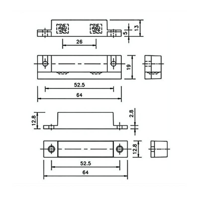 Sensor Magnético Para Ventana/ Puerta Switch Puerta