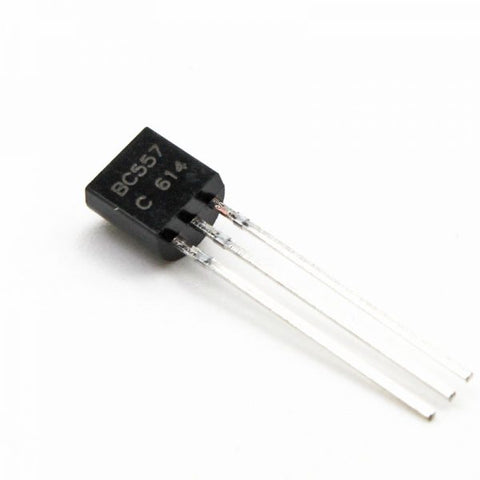 Transistor PNP BC557B BJT TO-92 45V 100mA