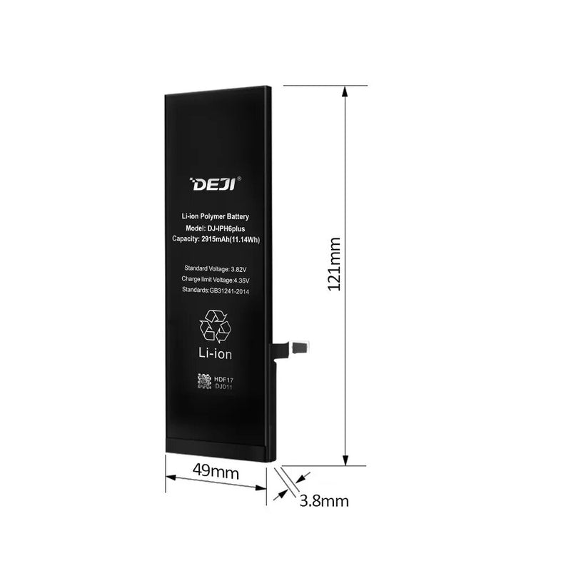 Batería Para Iphone 6 Plus Deji DJ-IPH6Plus de 2915mAh + Kit De Instalación