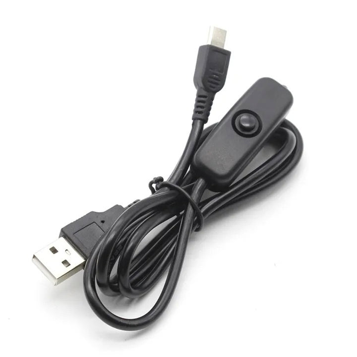 Cable 5V 3A USB A Tipo C Con Interruptor ON / OFF - Tecneu