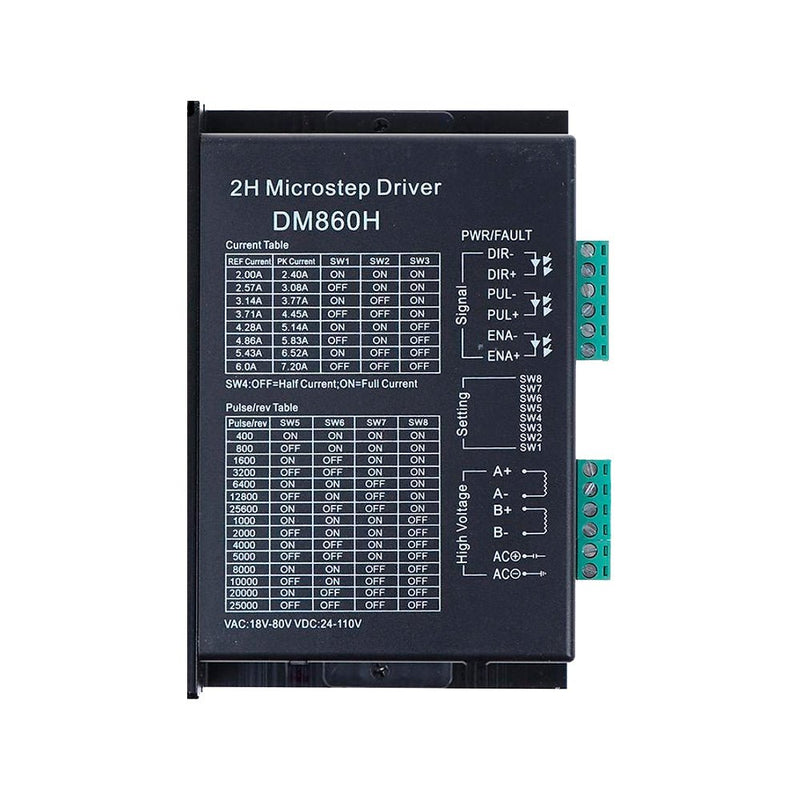 Driver Controlador Dm860h Para Motor A Pasos Nema 17, 23, 34