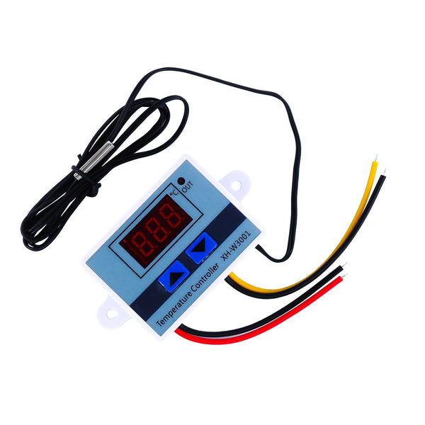 Controlador De Temperatura Xh-w3001 Con Pantalla Termostato