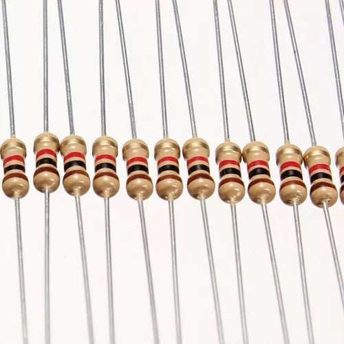 Resistencias De 1/4W 5% de 1 Ohm ~ 1M Ohms - Tecneu