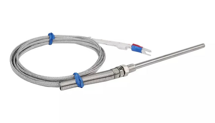 Termopar Tipo K -100 A 1250 °c Sonda 10cm Cable 3m - Tecneu