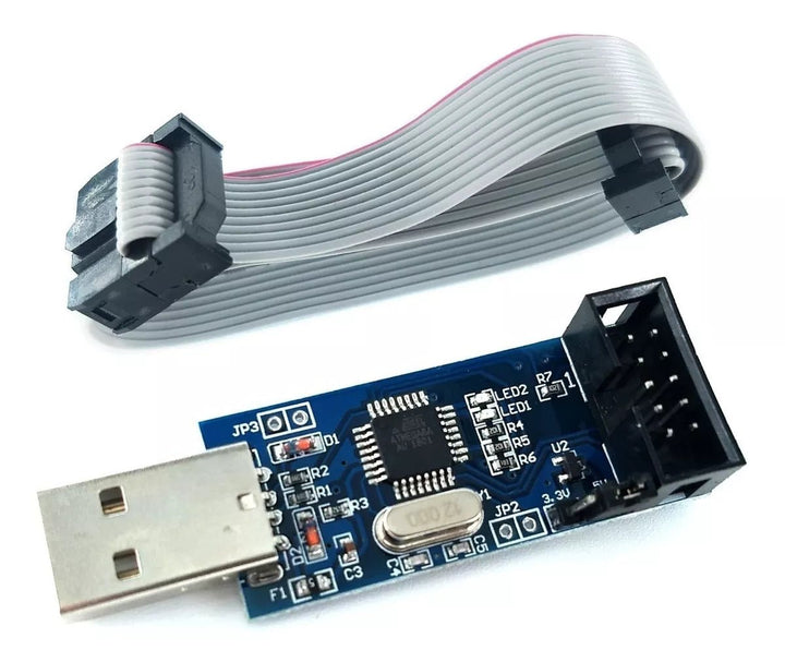 Programador Usb Usbasp Usbisp Isp Asp Avr Atmel Atmega - Tecneu