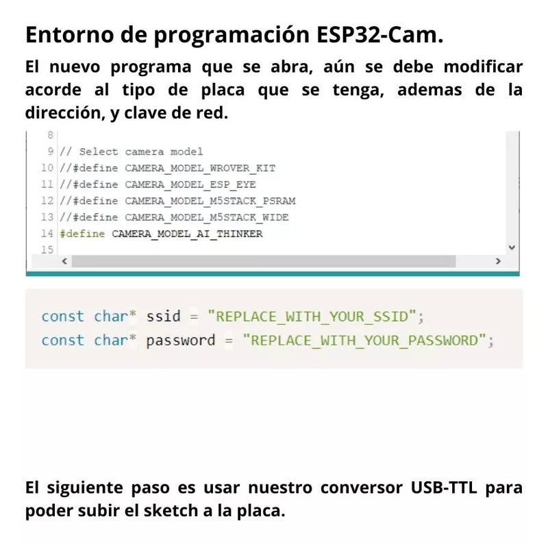 Esp32 Cam Ov2640 Wifi + Bluetooth Camara 2mp Desarrollo