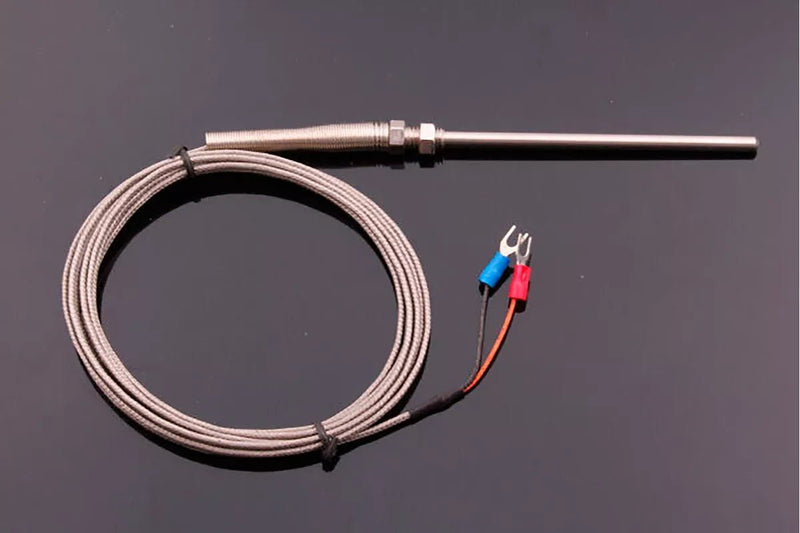 Termopar Tipo K -100 A 1250 °c Sonda 10cm Cable 3m - Tecneu