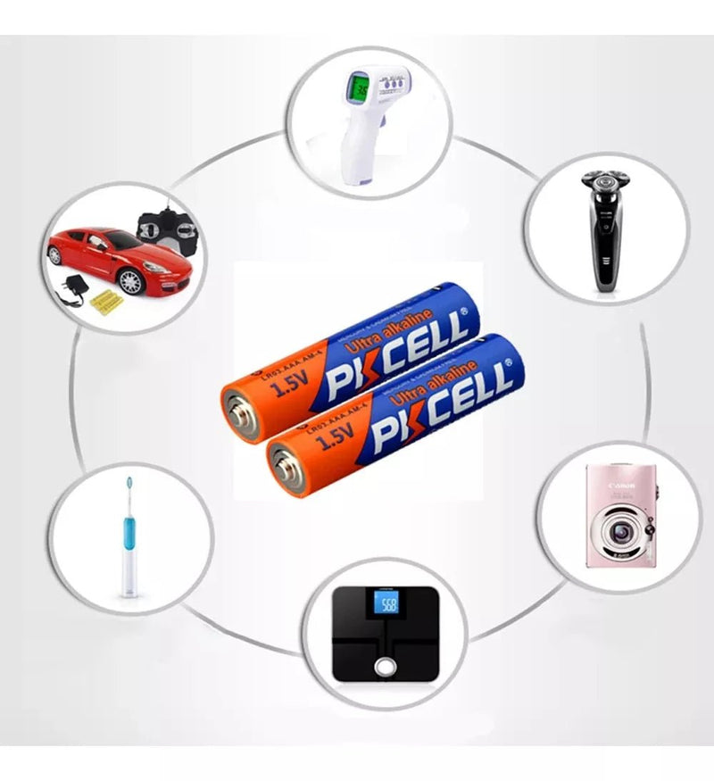 Pilas AA Pkcell® AA LR6 Baterías Alcalinas 1.5v AA.AM-3 - Tecneu