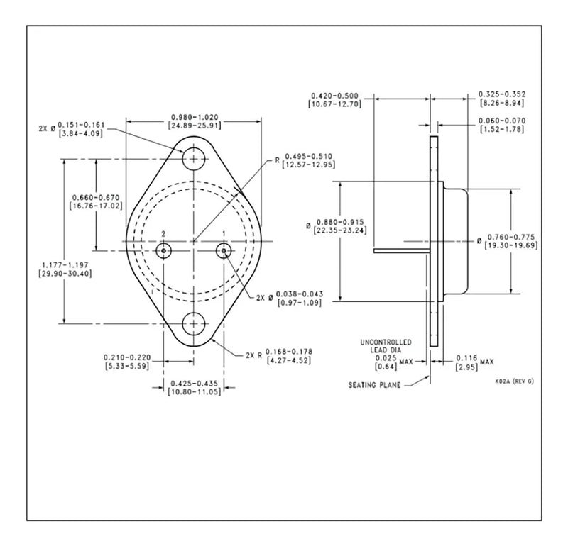 Regulador De Voltaje Lm350k 3a 1.2-33v Dc Metalico - Tecneu