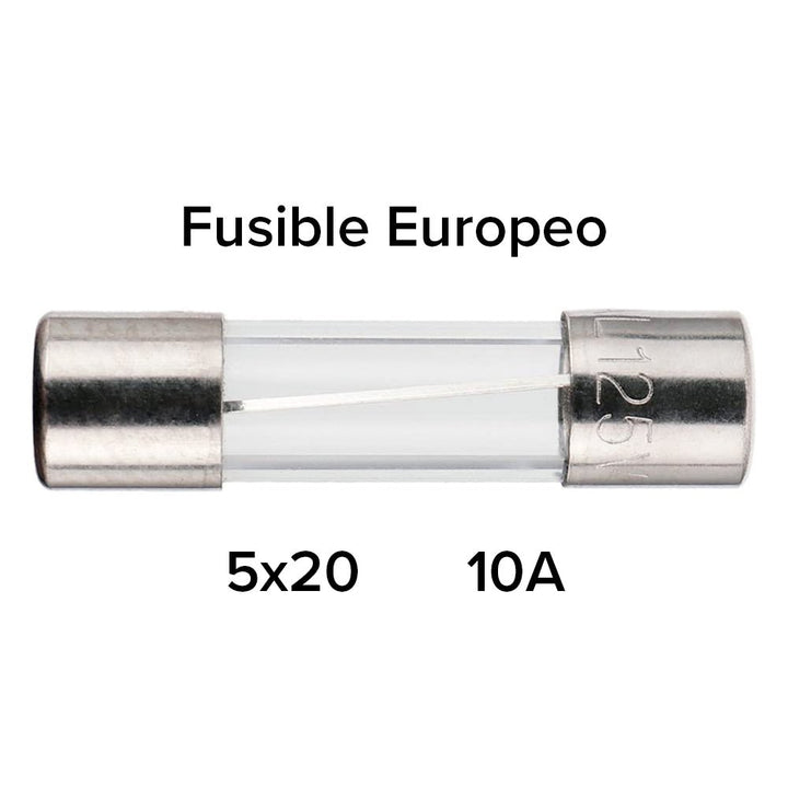Fusible Tipo Europeo 250V 5x20mm Protección 1A - 10A - Tecneu