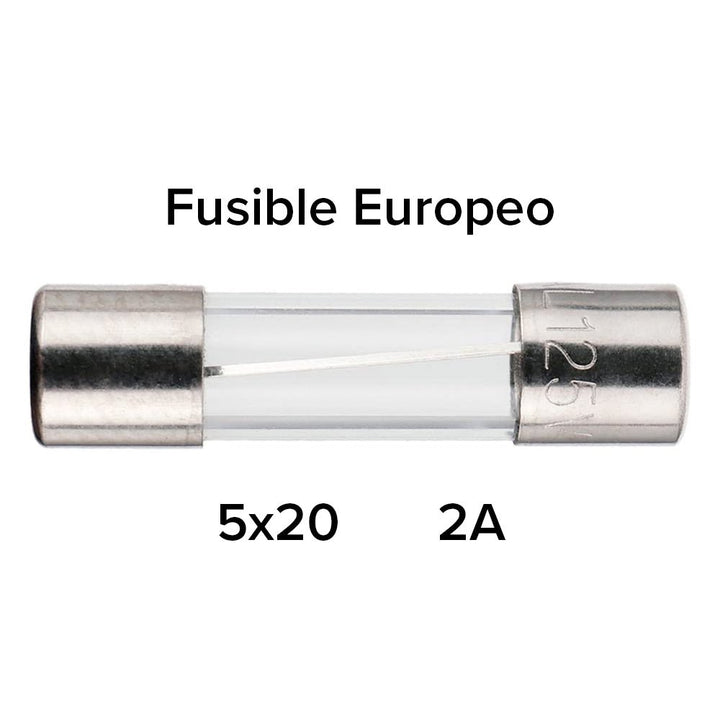 Fusible Tipo Europeo 250V 5x20mm Protección 1A - 10A - Tecneu