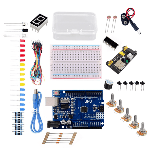 Kit Mejorado Componentes Electronicos Para Arduino Uno Smd (137-80)