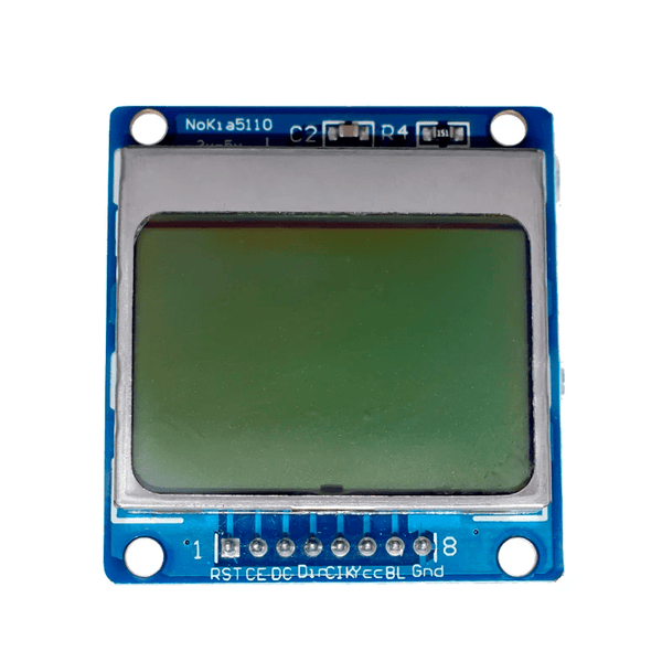 Lcd Display Nokia 5110 Fondo Azul 84x48 Arduino Pic 3310