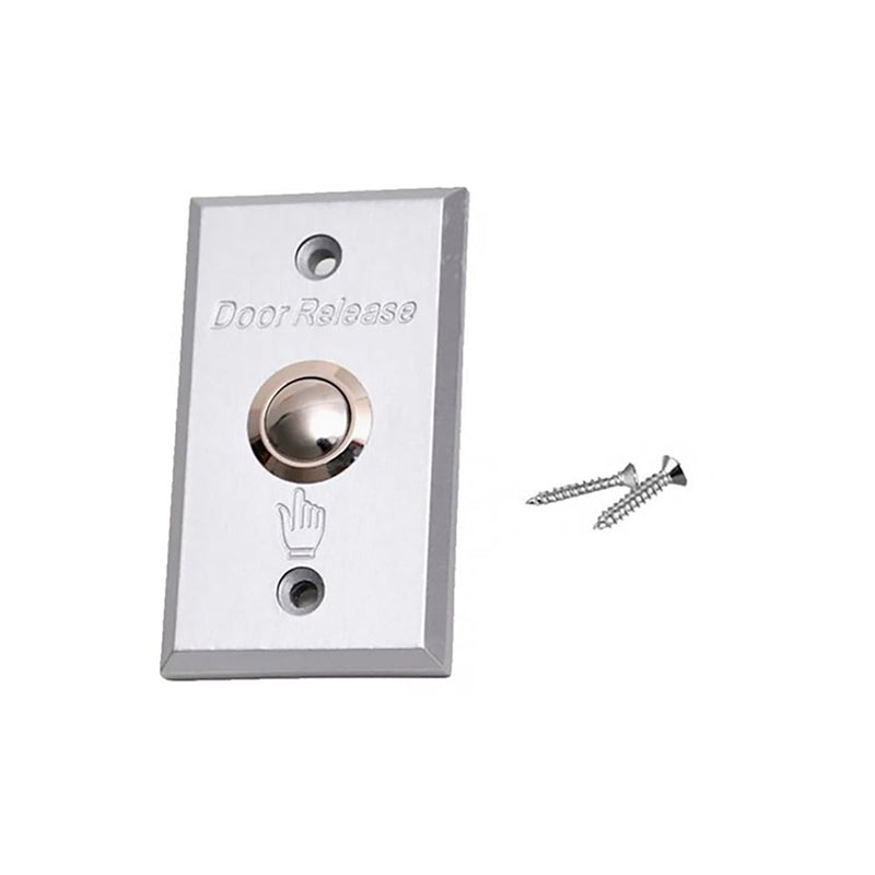 Interruptor De Aluminio Para Puerta Control De Acceso/ Salida 12v 3a