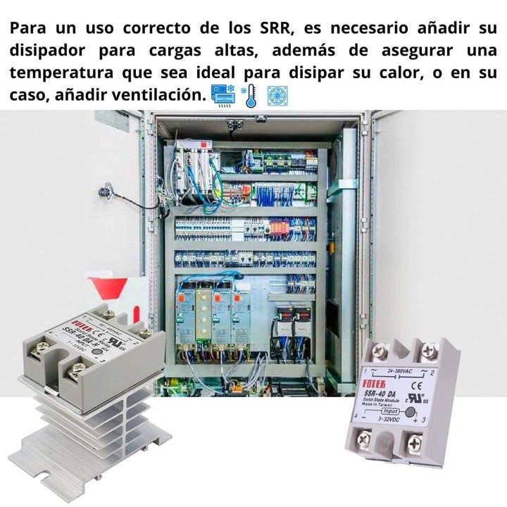 Relay Rele Relevador Estado Solido Ssr - 40 Aa 40a 80 - 250 Vca - Tecneu