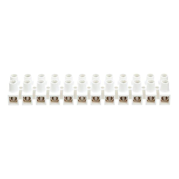 Conector Bornera 12 Terminales 450v 10a Montable Clemas