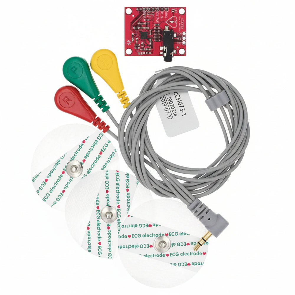 Ad8232 Ecg Kit Módulo Sensor De Pulso Ritmo Cardíaco
