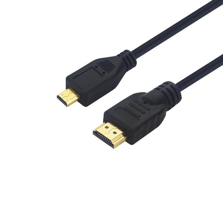 Adaptador Cable Micro HDMI a HDMI de 1,5 m para Raspberry Pi, Orange Pi, Tabletas y Consolas - Tecneu
