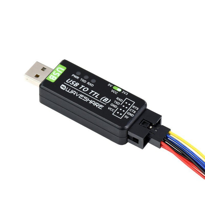Adaptador Convertidor Serial Grado Industrial Usb A Ttl Ch343g Con Indicador Led - Tecneu